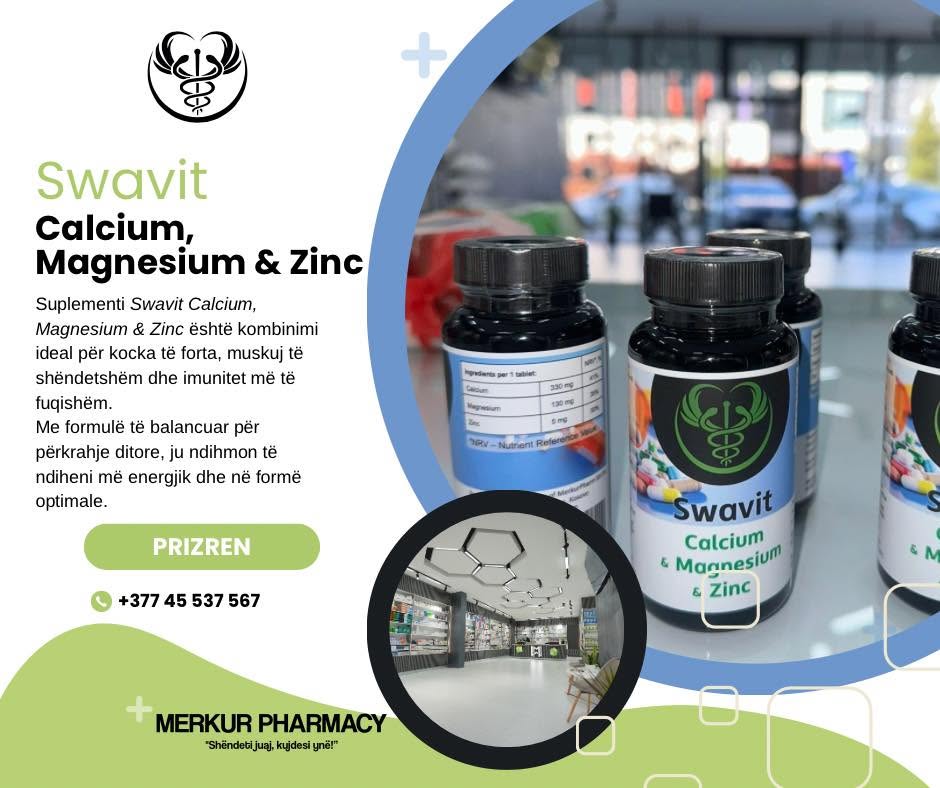 Swavit Calcium, Magnesium & Zinc