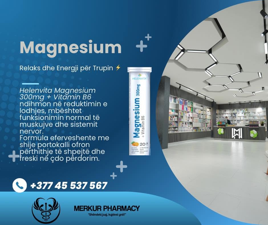 Helenvita Magnesium 300 mg + Vitamin B6